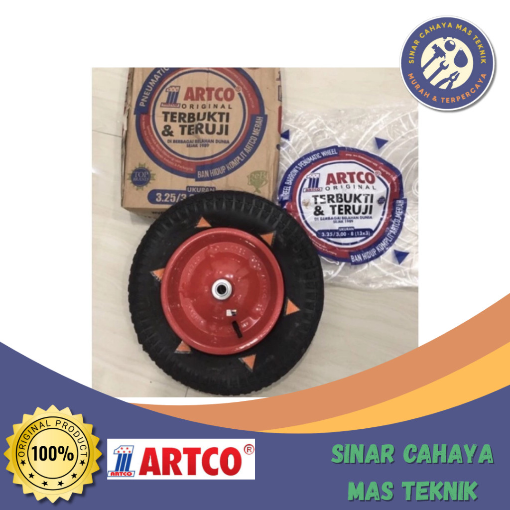 Ban Komplit Artco Ban Gerobak Pasir Artco Ban Hidup Artco Lengkap