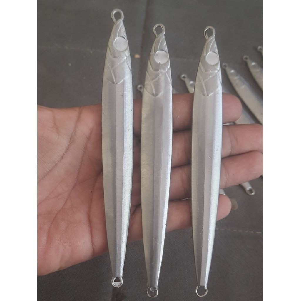metal jig blank savage 100gram cnc molding blank metal jig