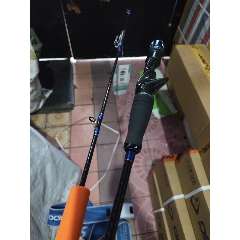 joran pancing daido super ocean joran superlight jigging 662 spinning atau bc overehad carbon