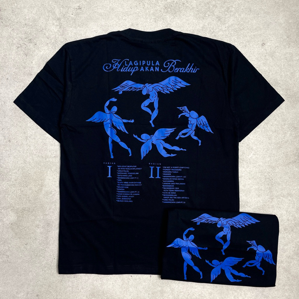 Hindia - Tracklist | Tshirt Black Original Merchandise