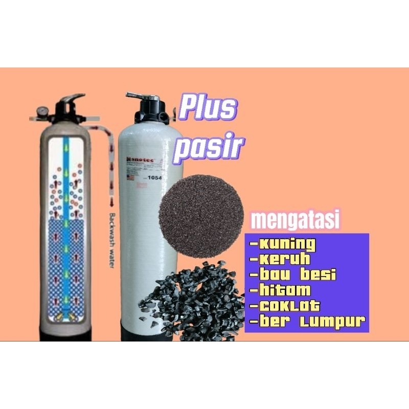 Filter Air Sumur*tabung filter penjernih Air keruh