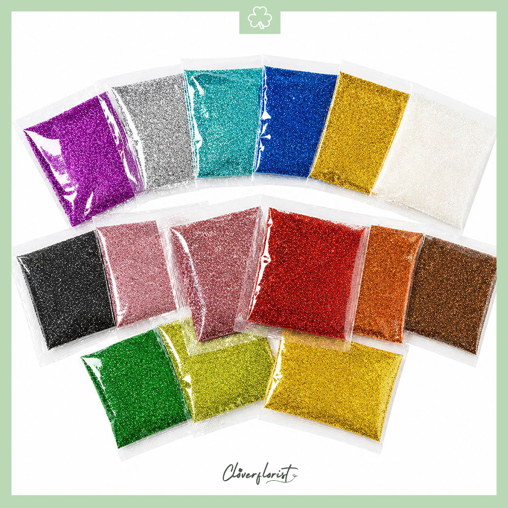 Bubuk Glitter Hologram Serbuk Metalik Glitter 3gr Glitter Bubuk Hias U110