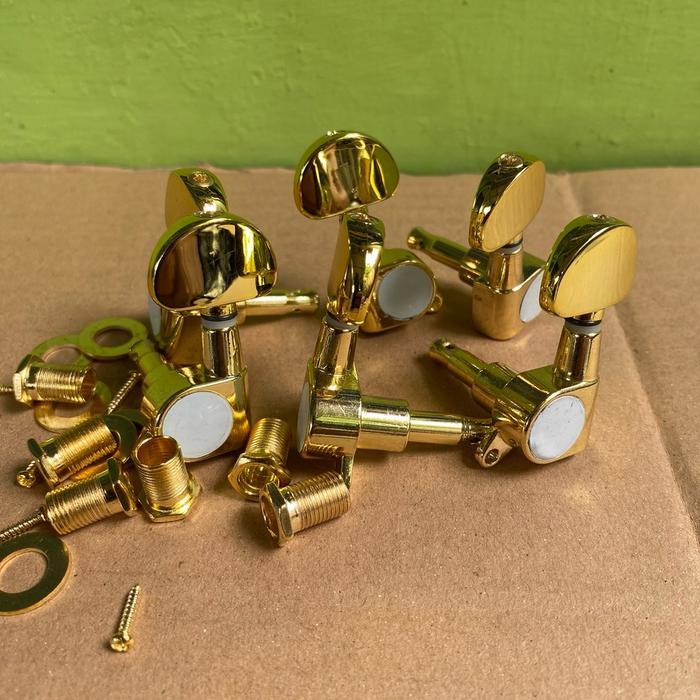 Dryer Puteran Gitar Akustik / Tuning Peg Grover  / Dryer Grover