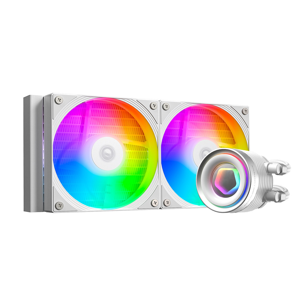 ID-Cooling IDCooling FX240 FX-240 INF - AIO Liquid Cooler Water Cooling 240mm Dual Fan RGB ARGB Sync