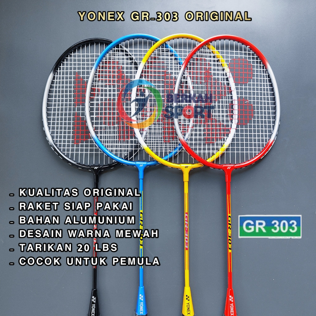 ReadyRaket Badminton Yonex GR-303 (2U G3) Original