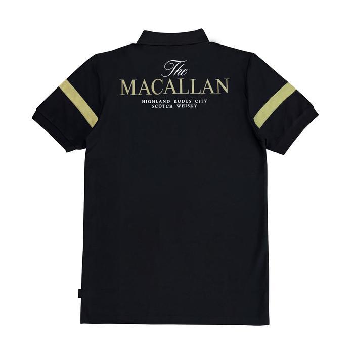 Murah Meriah Polo Shirt DreamStory Macallan Zipper Cotton lacos High Quality - black, Mtbk