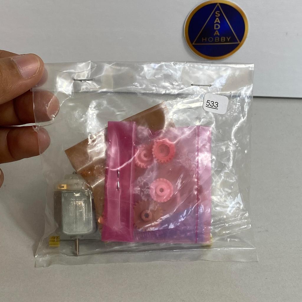 Tamiya Dinamo SMC Gear Set Super 2, VS, AR Chassis 4:2:1 Corona Pink Terminal Loose Original