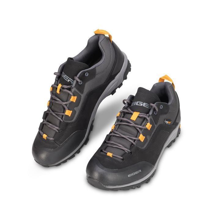 EIGER MAMBA LOW SHOES HIKING - Black, 41 - Black, 42 - Black, 42