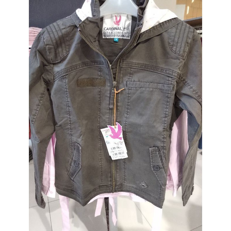 PROMO jaket kupluk cardinal