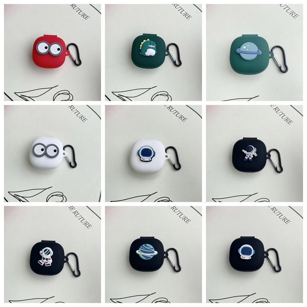 for QCY T13 Cover T13 ANC2 / T13X / T13ANC Silicone Earphone Protective Case Cartoon  Charging Box F