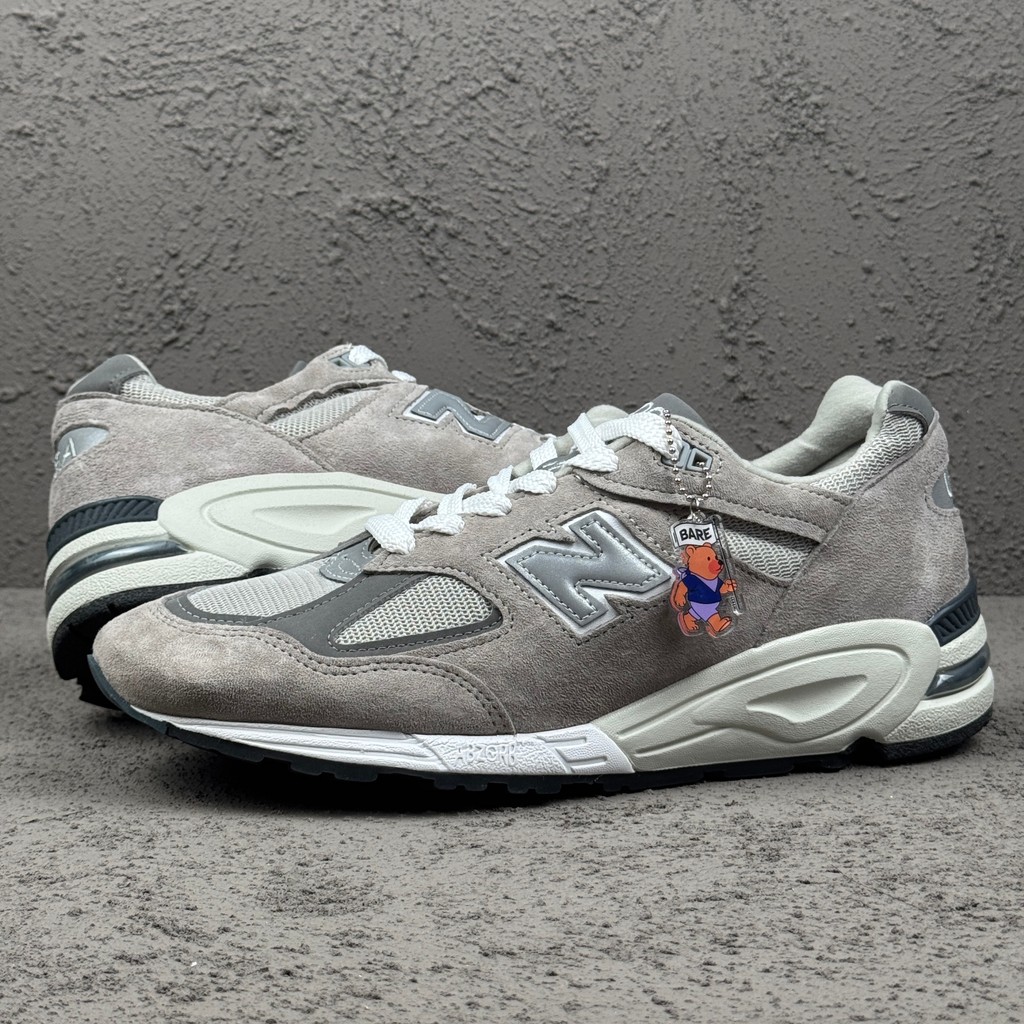 New Balance 990v2 Made in USA Grey (100% Original) [M990GY2]