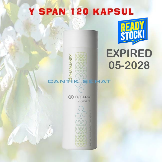 SUPLEMENT YSPAN | REVITALISASI TUBUH 120 CAPS | EXPIRED TERBARU