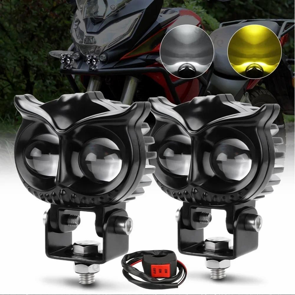 Lampu Sorot Tembak LED OWL 2 Mata Lampu Sorot LED Burung Hantu 2 Mata Casing Besi