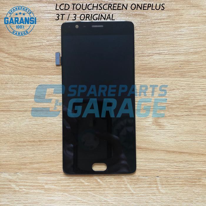 LCD TOUCHSCREEN ONEPLUS 3 / ONEPLUS 3T ORIGINAL - Hitam