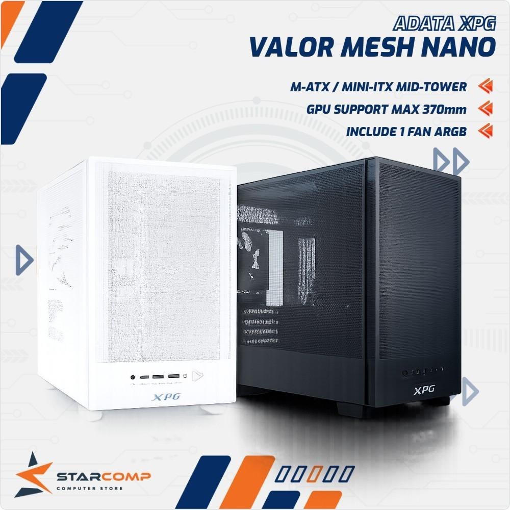 Casing ADATA VALOR MESH NANO M-ATX Include 1 Fan