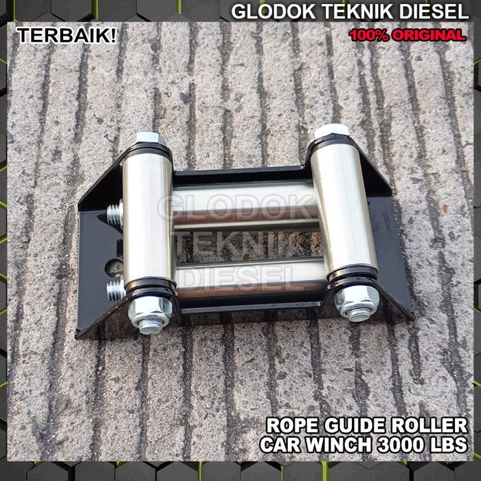 Rope Guide Roller Winch 13000 , 8000 , 6000 & 3000 Lbs Winch Roller Fairlead Original Terbaik - 3000