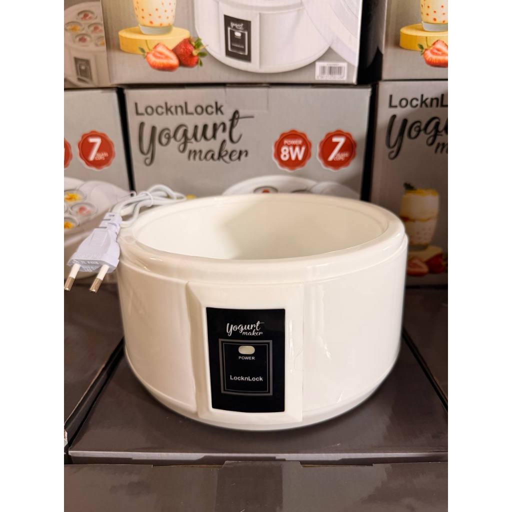 EXPEDISI SHOPEE ONLY Lock N Lock Yogurt Maker Original 1.5L Stainless SteelORIGINAL & GARANSI TOKO S