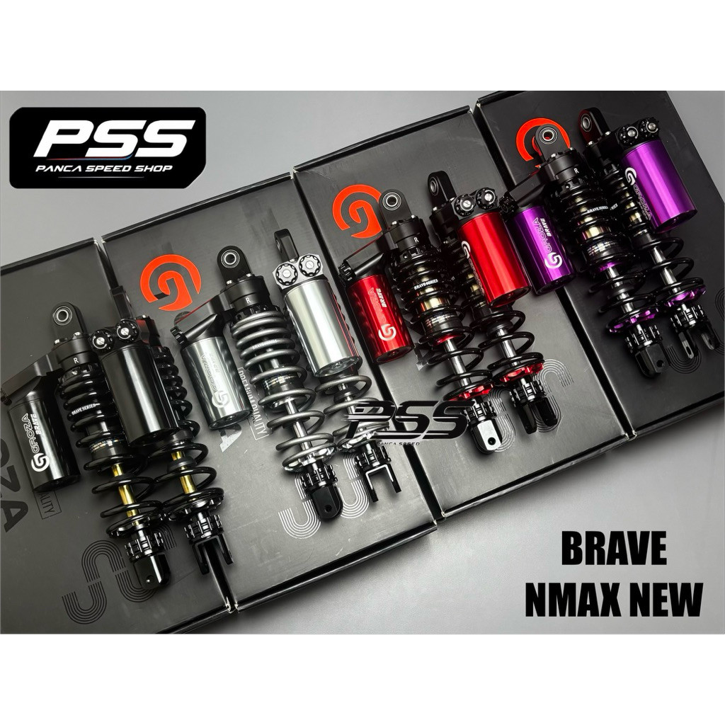 SHOCK SHOCKBREAKER GROZA BRAVE SERIES NMAX NEW AEROX 155 UK 305 MM