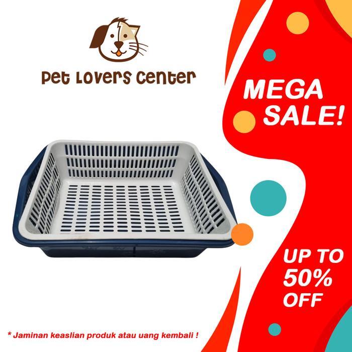 Saringan Bak Pasir kucing Cat Litter Box ( hanya saringan ) - BAK+SARINGAN