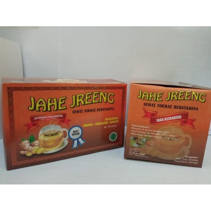 Grosir Jahe Jreng | Jahe Sachet | Jahe Box