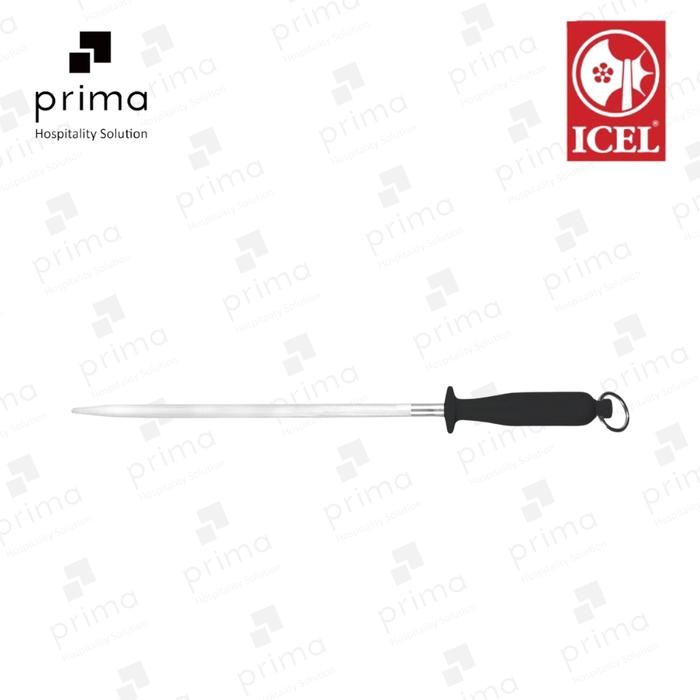 Sharpening Steel 30 cm | Pengasah Pisau - ICEL - Hitam