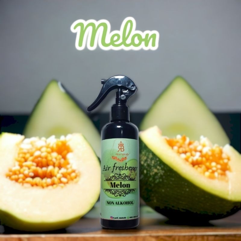 BEST SELLER Melon Air Freshener Parfum Ambal Strong Versi 250ml Non Alkohol Pengharum Ruangan karpet