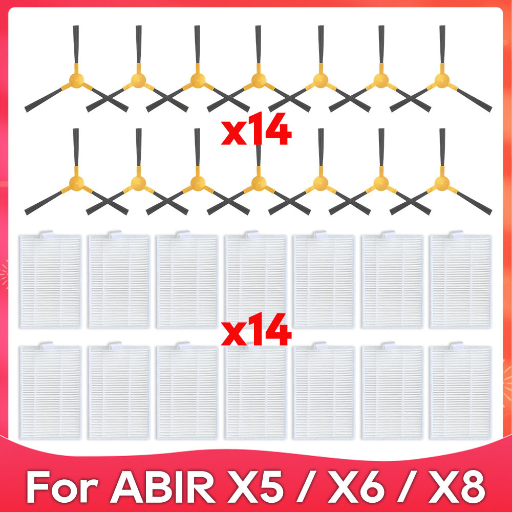 Compatible For ABIR X5 / X6 / X8 / Genio Navi N600 / REDMOND RV-R650S / 670S Robotic Vacuums Accesso