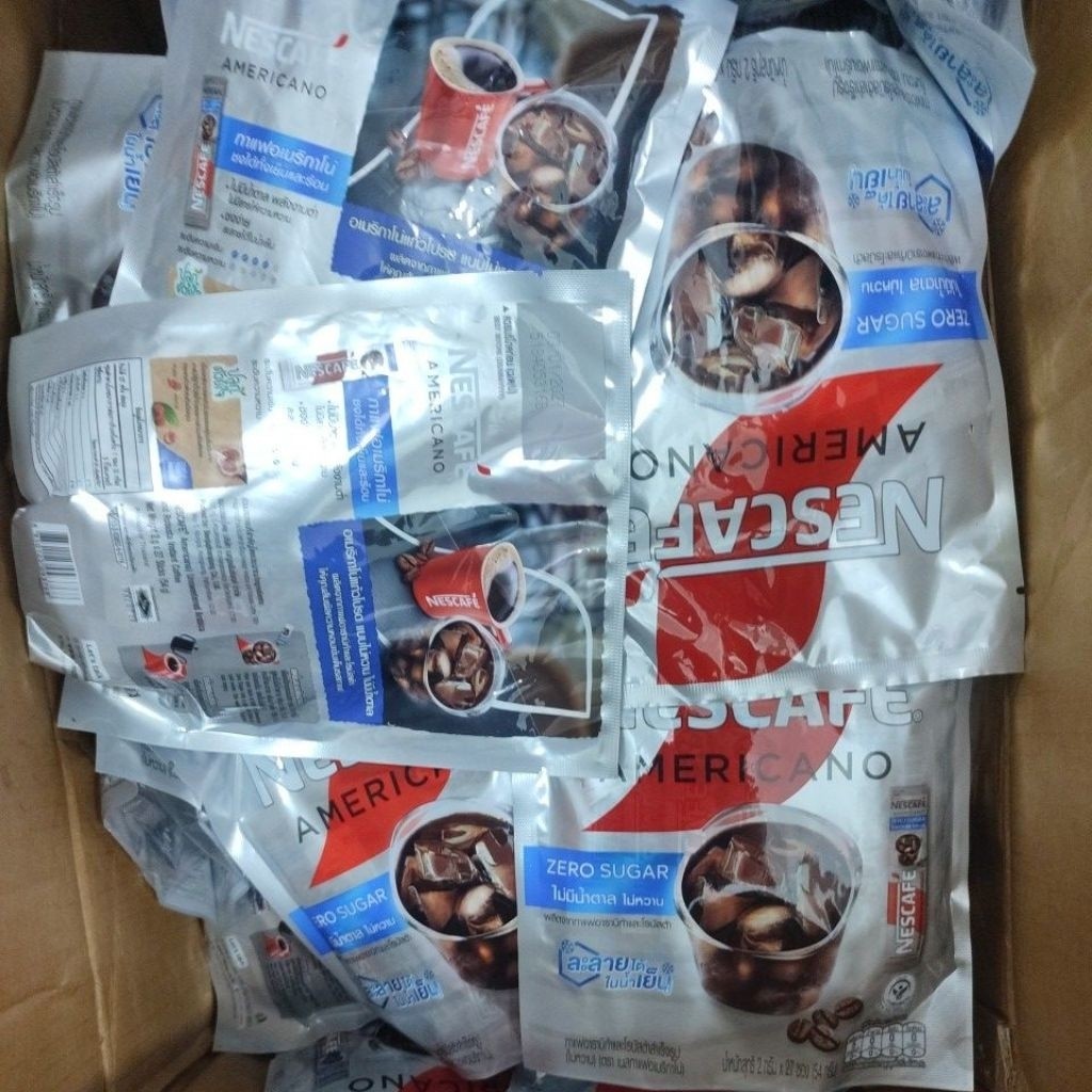 Americano Zero Sugar BKK N3SC4F3. 1 pak isi 27 sachet. Expired lama