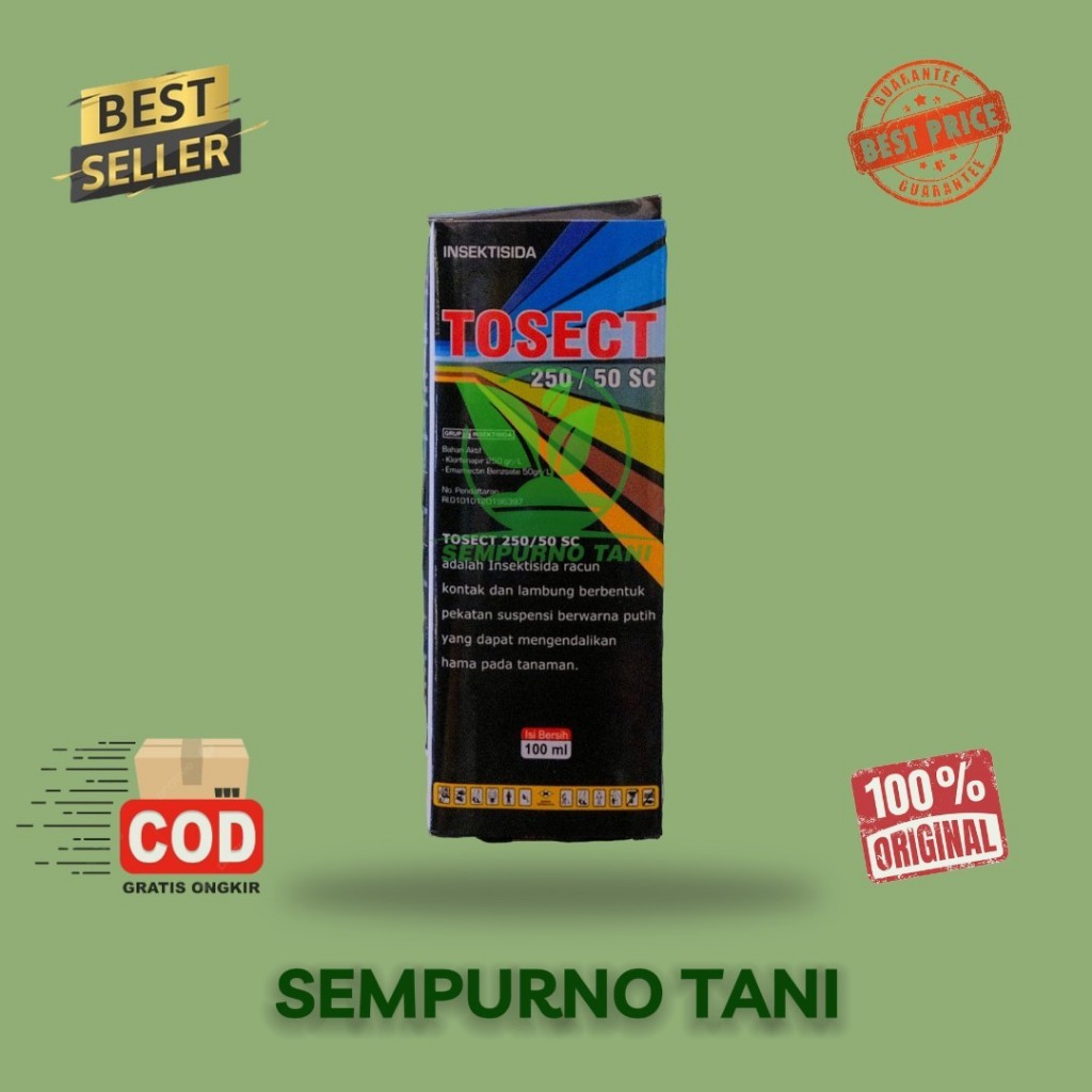 Insektisida TOSECT 250/50SC - 100ML