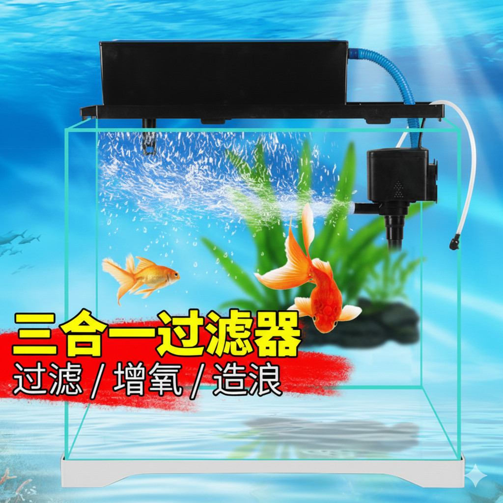 PROMO MURAH PAKET LENGKAP POMPA AQUARIUM DENGAN BOX MINI TOP FILTER LENGKAP 800 LITER PER JAM 6 WATT