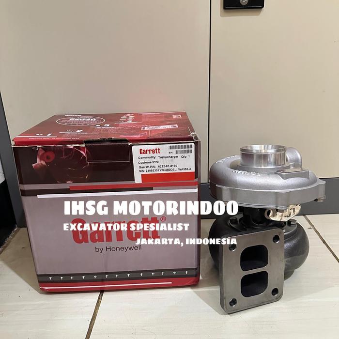 TURBOCHARGER TURBO KOMATSU LOADER WA350-3 WA350 6D108 GARRET