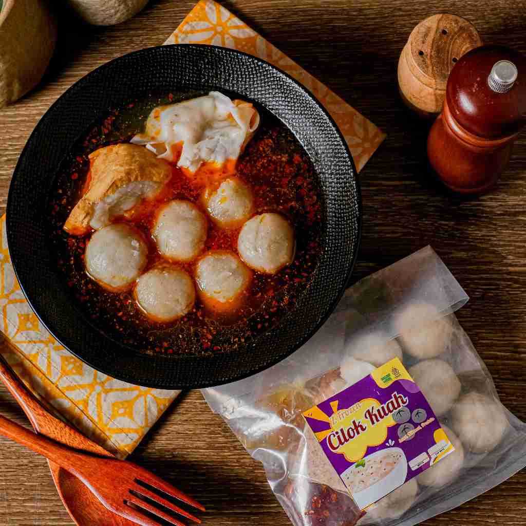 Frozen Cilok Kuah Bandung – Cilok Kenyal Gurih dengan Bumbu Kuah Pedas | zsnack
