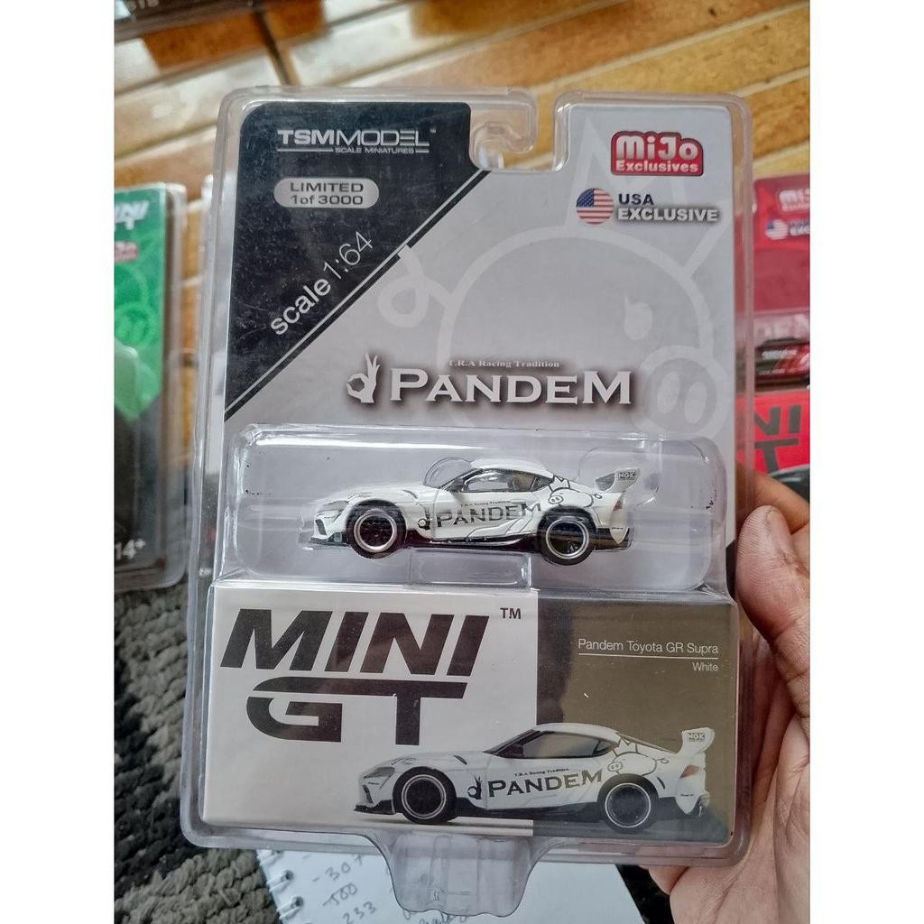Mini GT 180 Pandem Toyota GR Supra V1.0 White