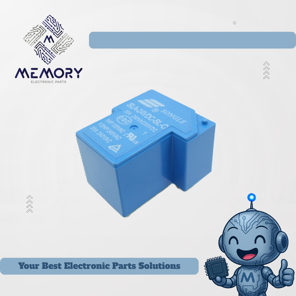 Relay Songle 24Volt 30A (relay kodok)