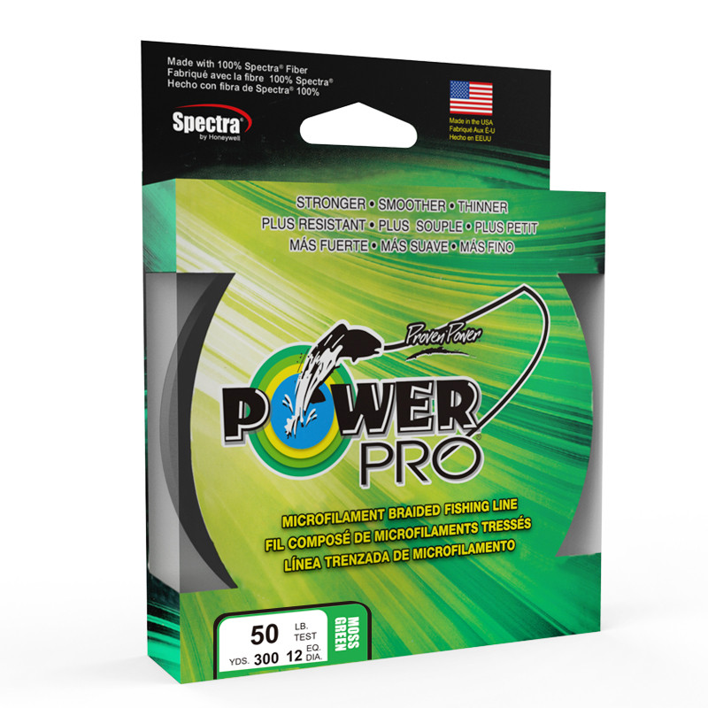 2019 POWER PRO Braided Fishing Line - Length:275m/300yds, ameter:0.23mm-0.43mm,Size:20-80lb Super PE