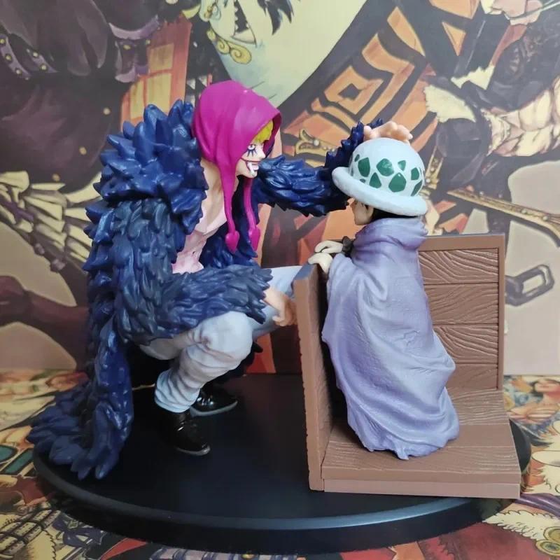 Bandai Original One Piece Anime Figure Ichiban Kuji Four Emperors Straw Hat Luffy Law Corazon Robin 