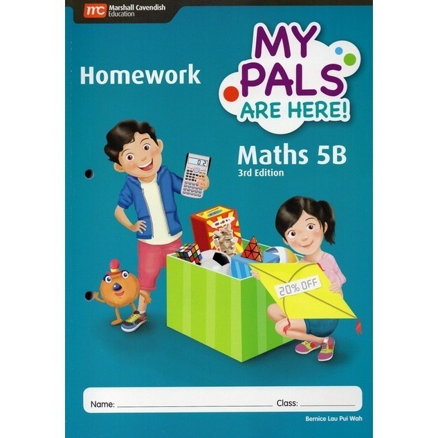 My Pals are Here Math 3A 4B 5A 5B Homework / 3rd Edition