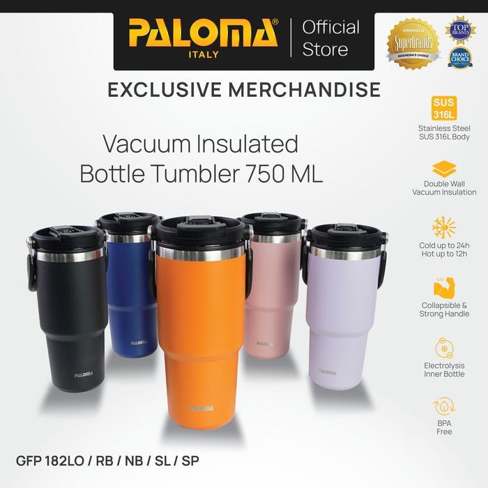 PALOMA Exclusive Merchandise Vacuum Insulated Bottle Tumbler 750ml Botol Minum Hot Cold Panas Dingin