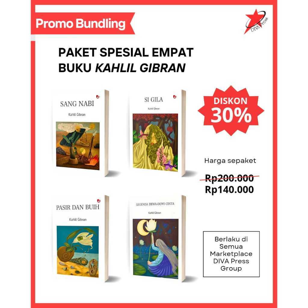 Basabasi - Paket Spesial Buku Sastra karya Kahlil Gibran