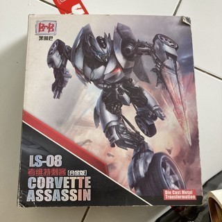 Transformers Sideswipe ROTF LS-08 LS08 Corvette Assassin Original BMB