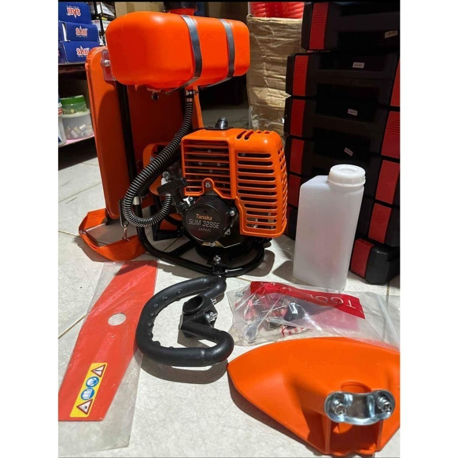 Mesin Potong Rumput Tanaka Sum 328 Mesin Babat Berkualitas