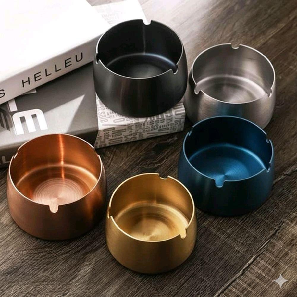 TNS Asbak Minimalis Ashtray Ash Stainless Steel - T9224