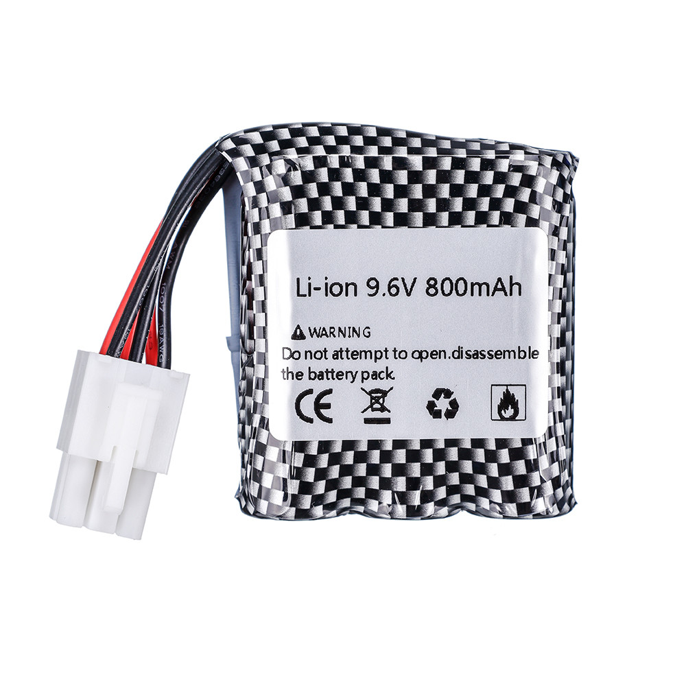 9.6V 800mAh li-ion Battery for S911 912 9115 9116 9120 RC Car Monster Truck Parts 9.6 v 16500 15C Ba