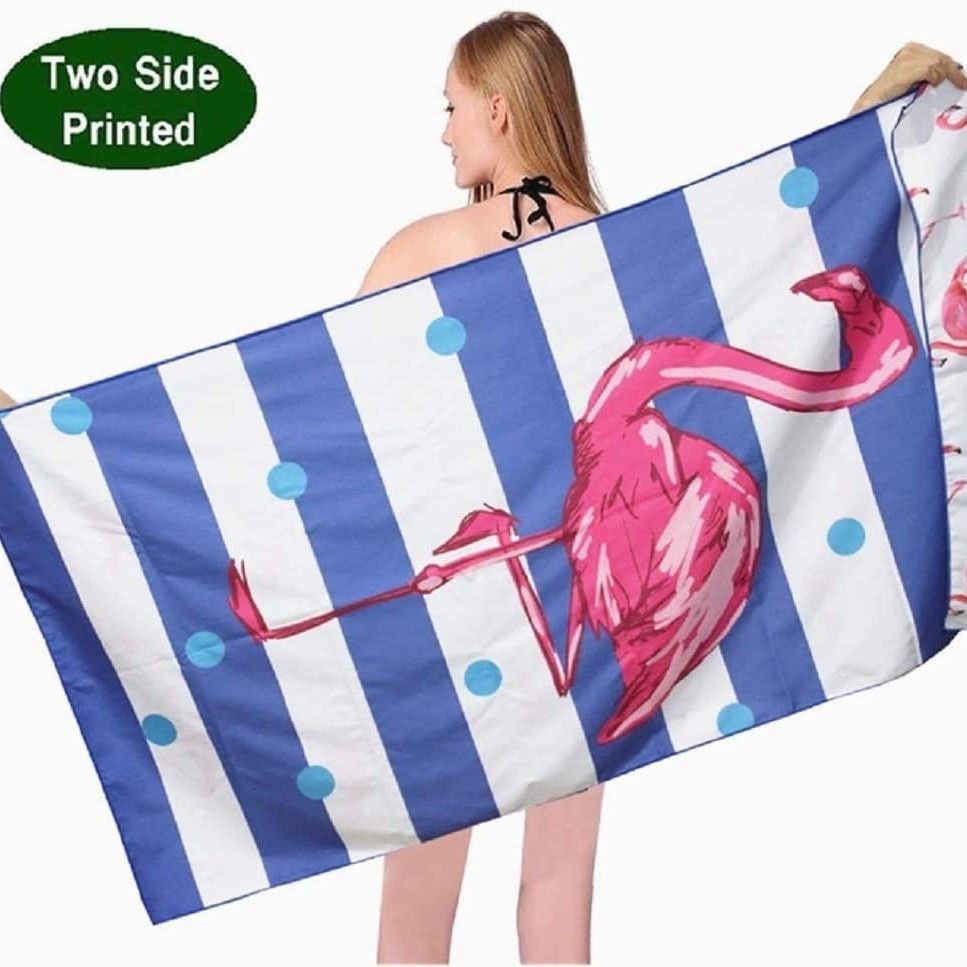 Hot-selling Printed Striped Beach Towel Beach Microfiber Beach Towel Quick Dry Bath Towel Dropshippi