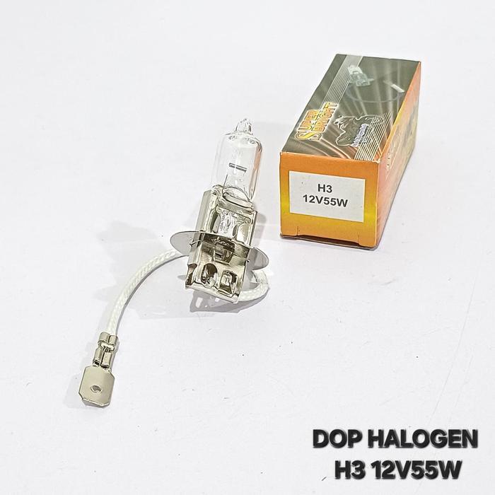 HRG PER 5 BIJI BOHLAM DOP HALOGEN H3 24V100W / 12V100W / 12V55W