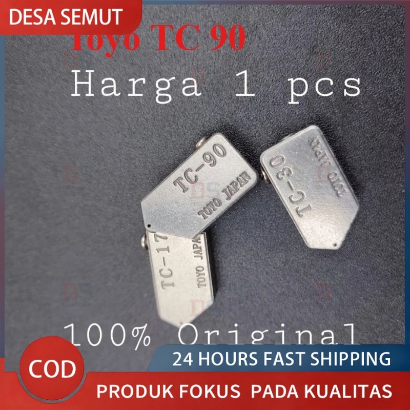Kepala Toyo TC 90 Mata Pisau Pemotong Kaca Toyo Cutter tc 90 Oil Glass Cutter Toyo Original Japan Ma