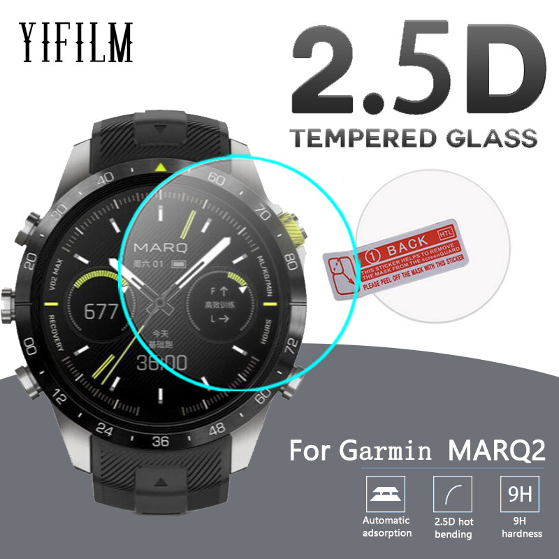 2PCS Screen Protector Protective Film For Garmin MARQ2 Captain Athlete MARQ Gen 2 Smartwatch Tempere