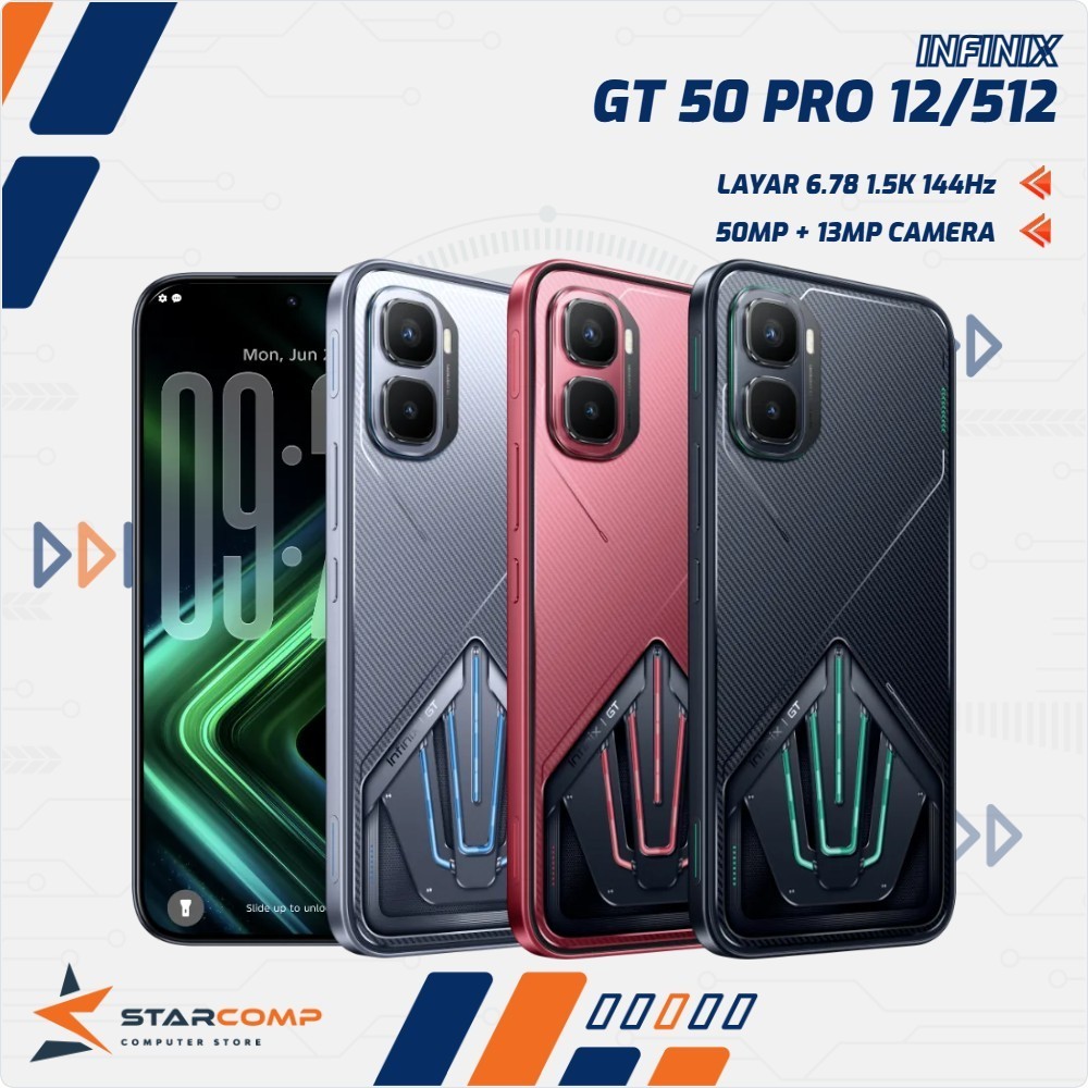 INFINIX GT 50 PRO 12/512 GB 6.78 Inch 1.5K AMOLED+ 144Hz 6500mAH