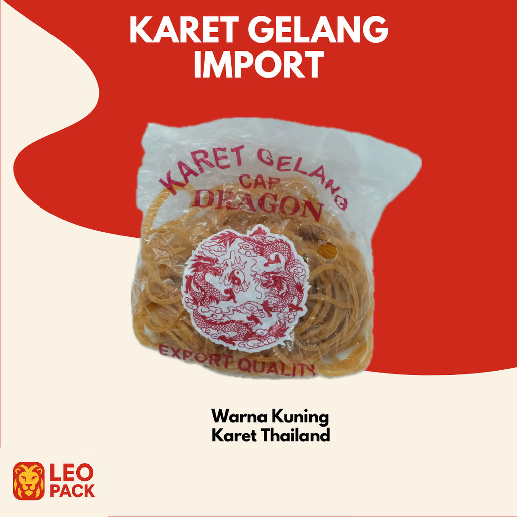 Karet Gelang Thailand | Karet Gelang Import | Karet Kuning | Karet Pengikat | Rubber Band