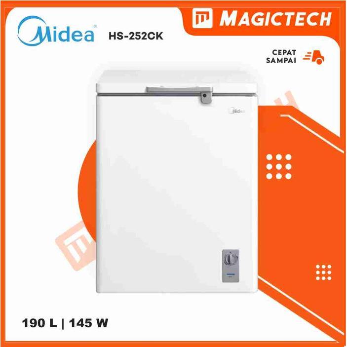 FREEZER MIDEA PETI HS-252CK / HS252CK - 190 L